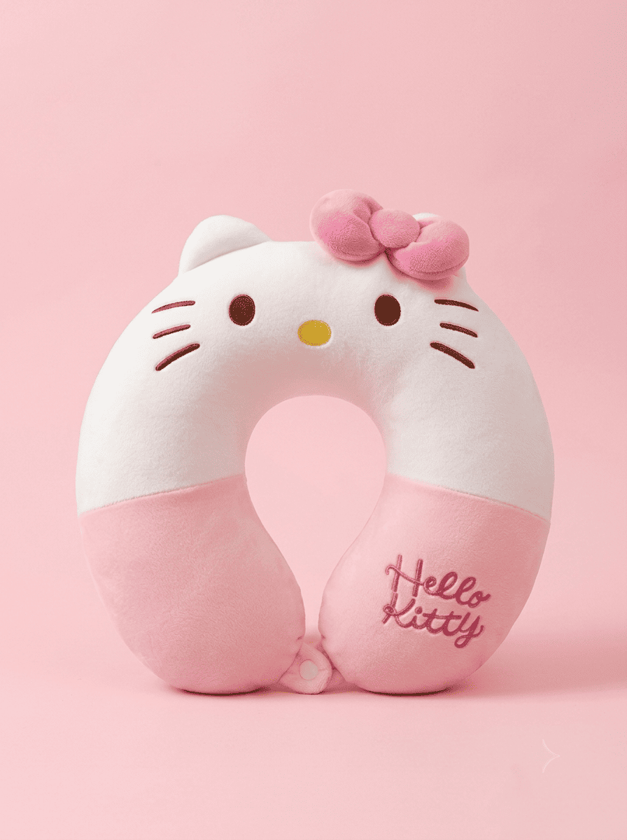 Hello Kitty cestovný vankúšik na krk