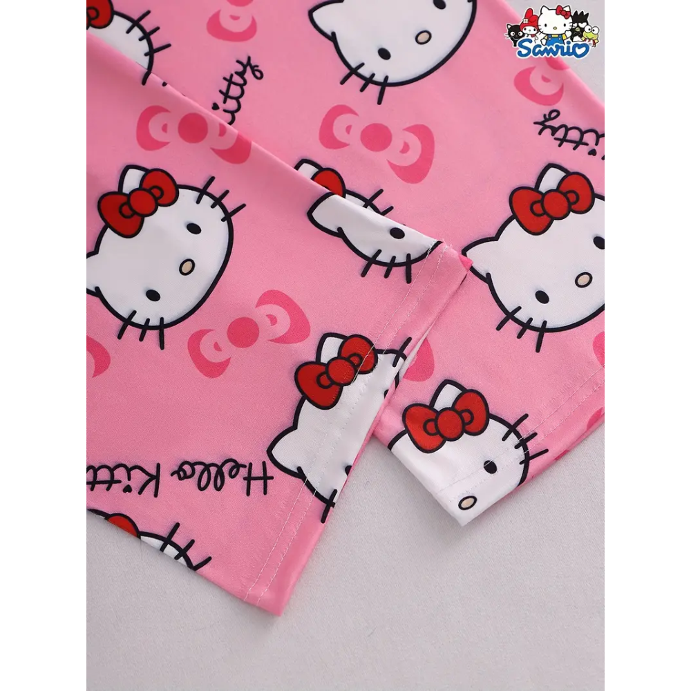 Hello Kitty Pyžamo Nohavice - Pink/Ružové