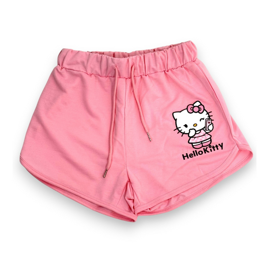Hello Kitty Pyžamo Kraťasy - Pink/Ružové