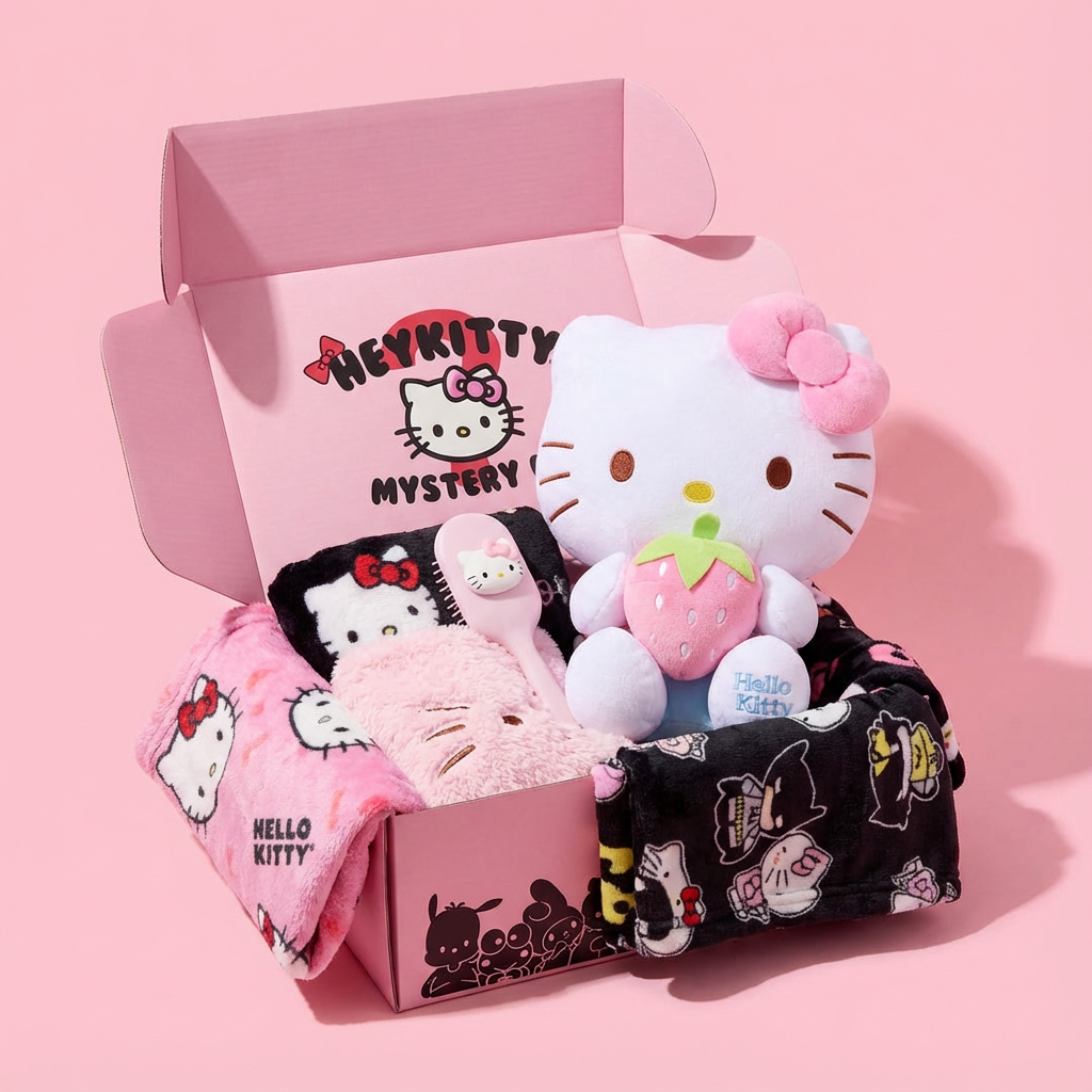 Hello Kitty Mystery Box (Hodnota tovaru 102 - 142 €)