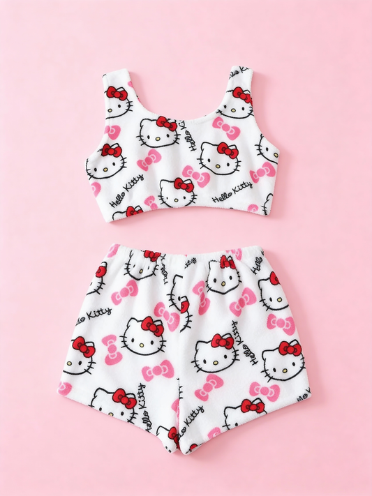 Hello Kitty White Set