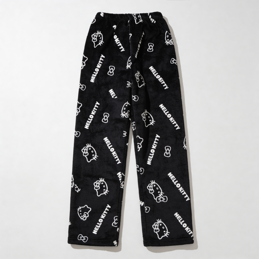 HK Hello Kitty Pyžamo nohavice – Black / Čierne