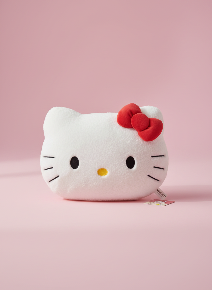 Hello Kitty Vankúš (Biely)