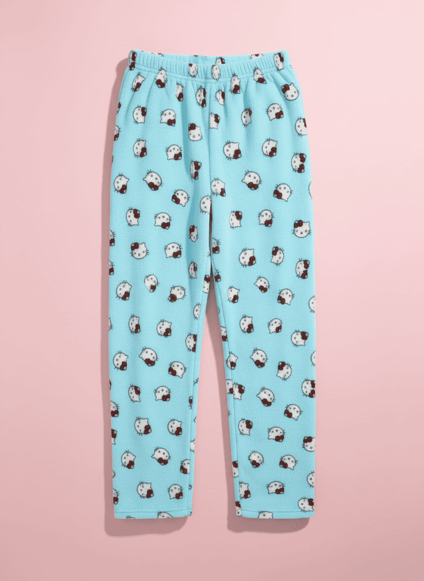 Hello Kitty Pyžamové nohavice – Modré / Blue
