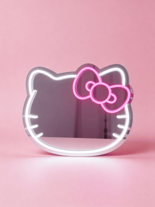Hello Kitty LED Neon Zrcadlo