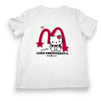 Hello Kitty Tričko M Bílé