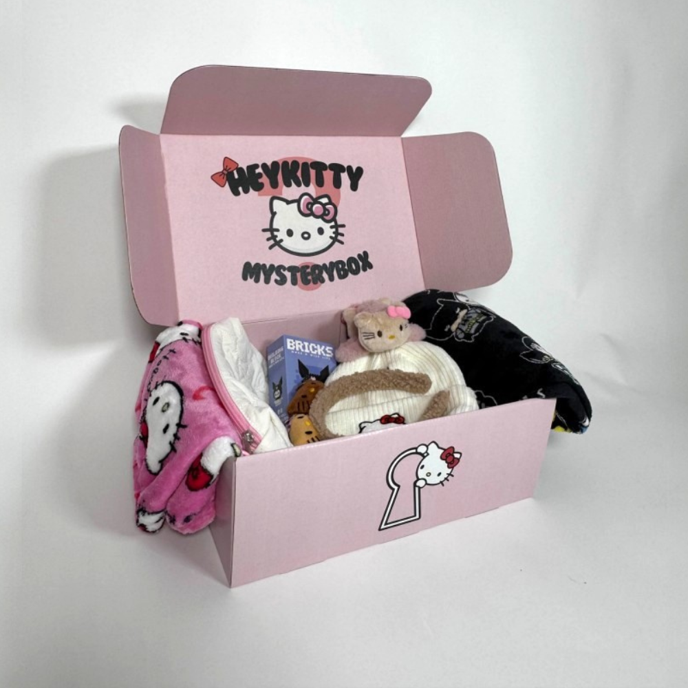 Hello Kitty Mystery Box (Hodnota zboží 1990-2590 Kč)