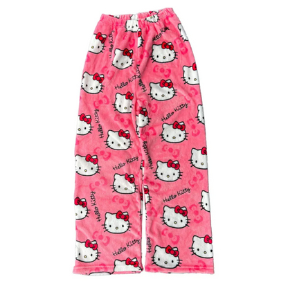 Hello Kitty Pyžamo Nohavice - Baby Pink