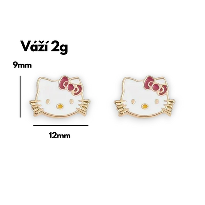 Hello Kitty Náušnice