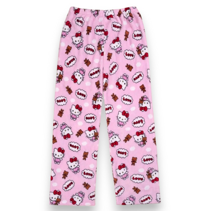 Hello Kitty Pyžamo Nohavice - Pink/Ružové