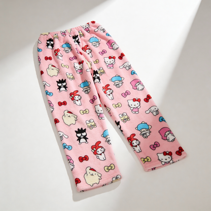 Sanrio Pyžamo nohavice – Pink / Ružové