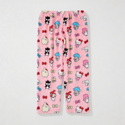 Sanrio Pyžamo nohavice – Pink / Ružové
